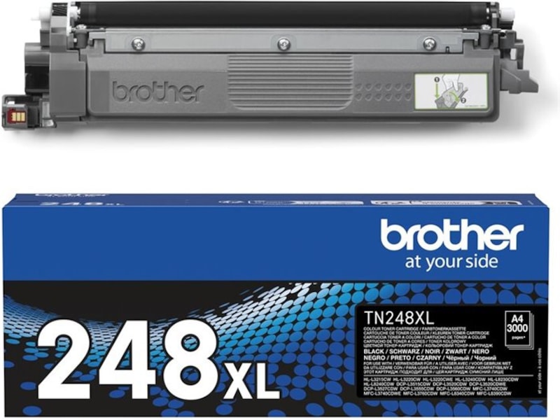 Brother toner TN248XLBK Sort Lasertoner