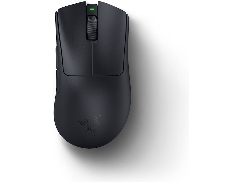 Razer DeathAdder V3 Pro + HyperPolling Wireless Dongle (sort) Gamingmus