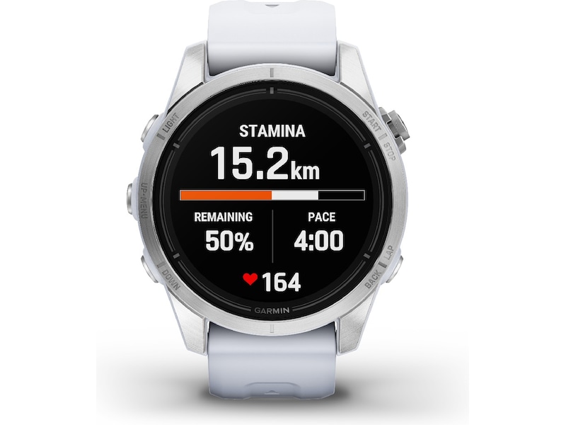 Garmin epix Pro (gen 2) 42mm GPS (whitestone) -B-Grade Demo klokker
