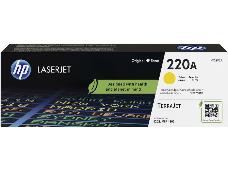 HP toner 220A gul Lasertoner