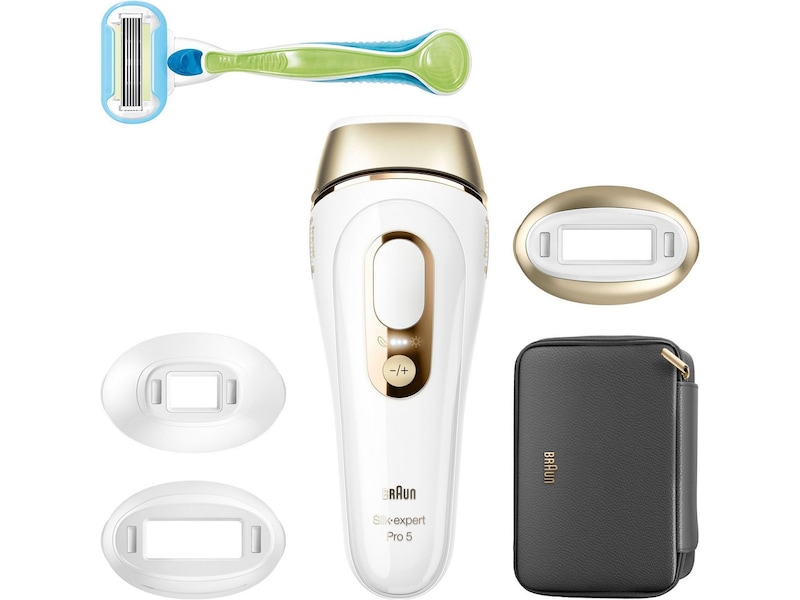 Braun IPL Silk·expert Pro 5 PL5242 (hvit/gull) Epilator & IPL-hårfjerning