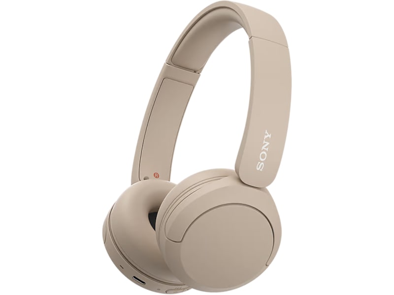 Sony WH-CH520 trådløse hodetelefoner, On-Ear (beige) Hodetelefoner
