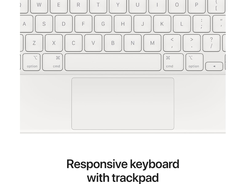 Apple iPad Pro 11" Magic Keyboard 11 (white) Tastatur og stylus