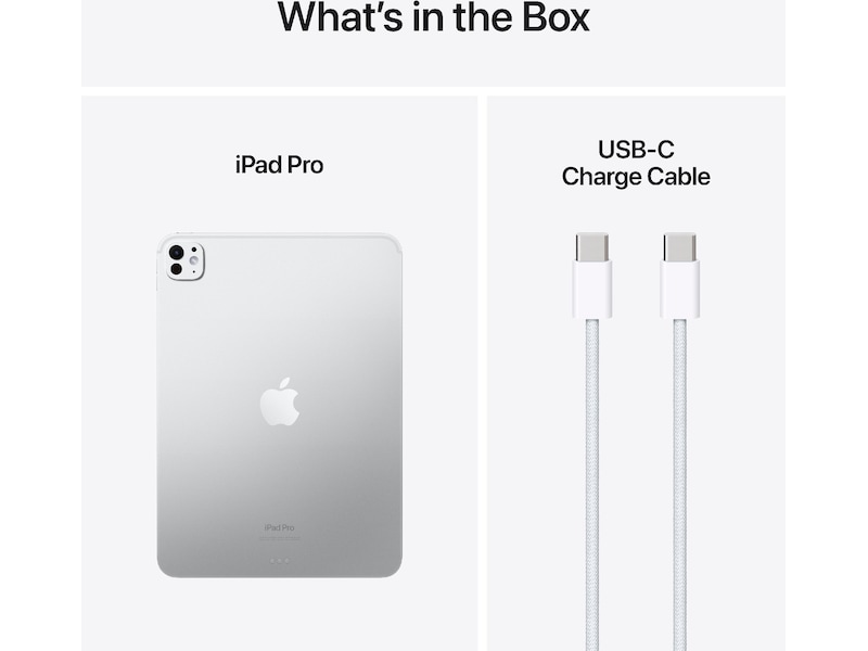 iPad Pro 11" (2024) 1TB WiFi (sølv) Nettbrett / iPad