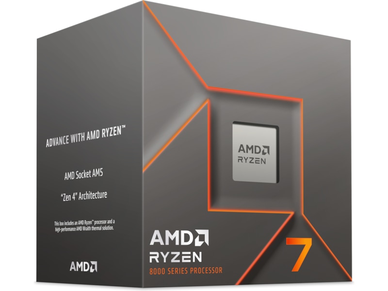 AMD Ryzen 7 8700F CPU Prosessorer