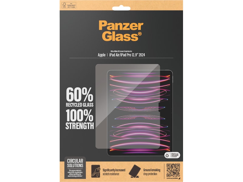 PanzerGlass iPad Pro 13" og iPad Air 13’’ Skjermbeskytter Skjermbeskyttelse nettbrett