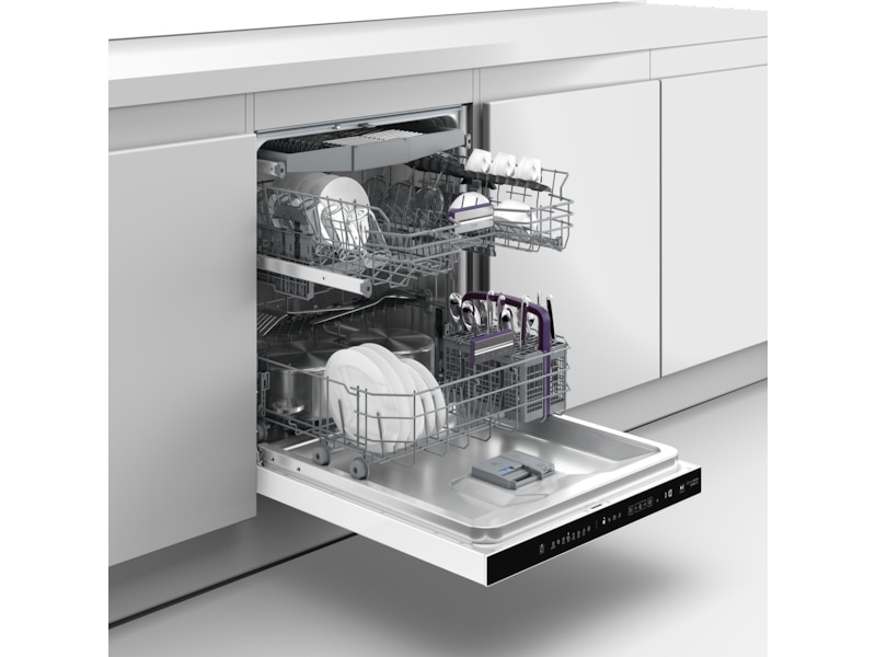 Beko BDUN38641WD Oppvaskmaskin (hvit) Underbygd oppvaskmaskin