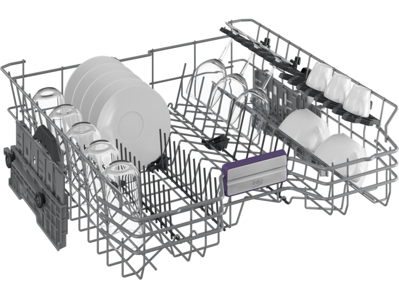 Beko BDUN38641WD Oppvaskmaskin (hvit) Underbygd oppvaskmaskin