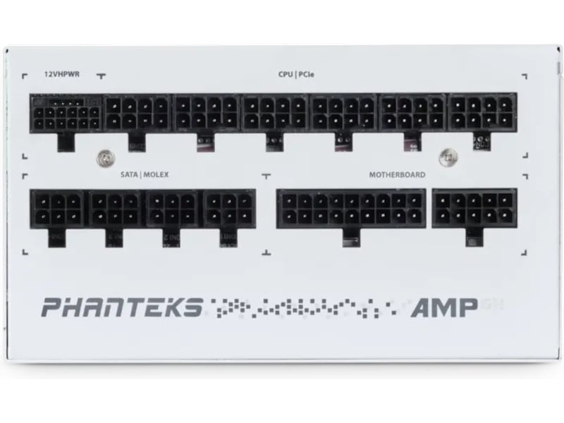 Phanteks AMP GH 850W Gold PSU (hvit) Enheter
