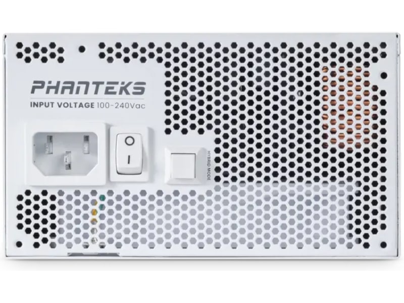 Phanteks AMP GH 850W Gold PSU (hvit) Enheter