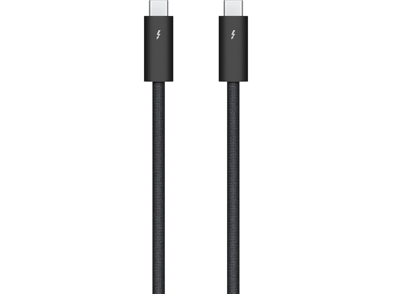 Apple Thunderbolt 4 Pro kabel 3m (sort) Adapter og kabel
