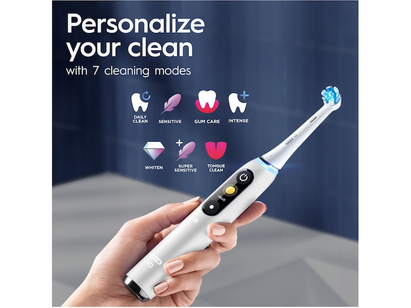 Oral-B iO 9 Elektrisk Tannbørste (hvit) Elektriske tannbørster