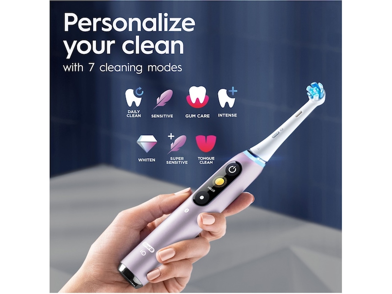 Oral-B iO 9 Elektrisk Tannbørste (rosa) Elektriske tannbørster
