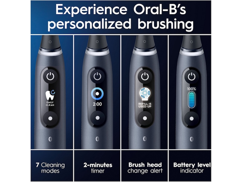 Oral-B iO 9 Elektrisk Tannbørste (sort) Elektriske tannbørster