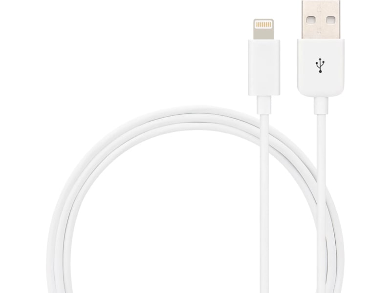 Andersson Lightning til USB-A kabel 1m (hvit) USB-kabler