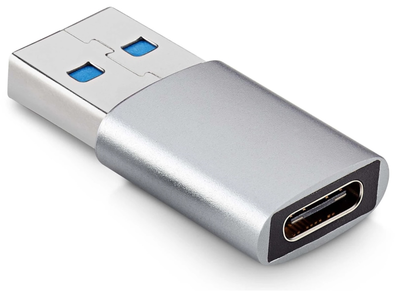 Andersson USB-A til USB-C adapter (sølv) Kabeladaptere & overganger