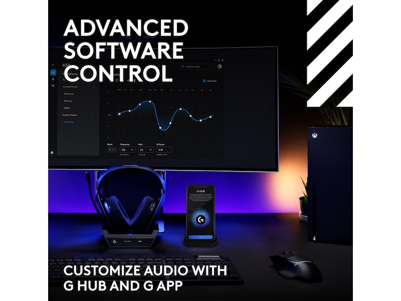 Logitech Astro A50 Lightspeed Trådløst Gamingheadset (sort) Gaming headset