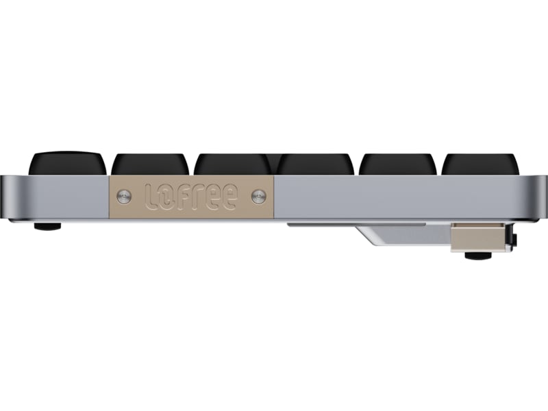 Lofree Flow84 low profile trådløst tastatur (hvit) Tastatur
