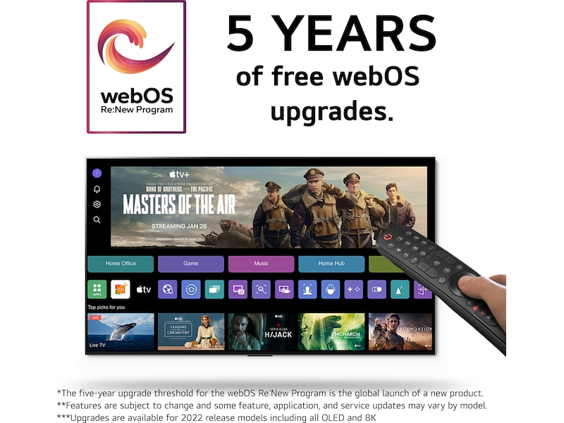 LG 55'' NANO 81 4K TV (2024) 55NANO81T6A + Lydplanke 50 - 59 tommer TV