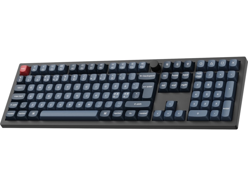 Keychron V6 MAX Gateron Jupiter Brown trådløst gamingtastatur Gamingtastatur