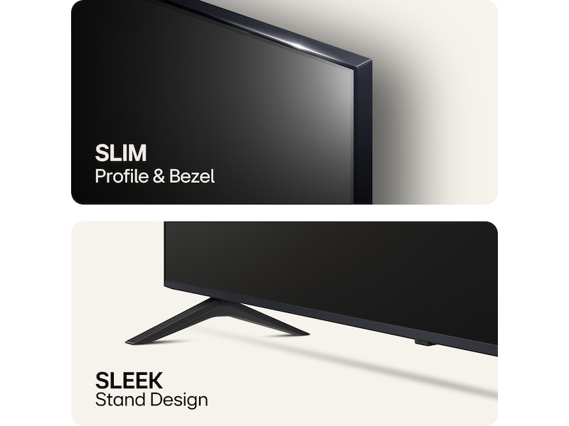 LG 65'' NANO 81 4K TV (2024) 65NANO81T6A + Lydplanke 60 - 69 tommer TV