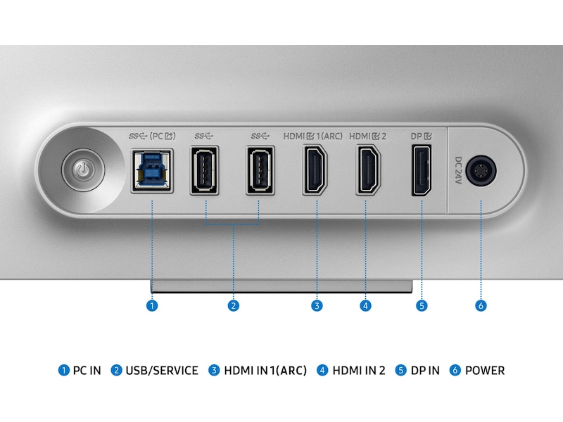 Samsung 32" Odyssey OLED G8 gamingskjerm LS32DG802 -B-Grade Demo skjermer