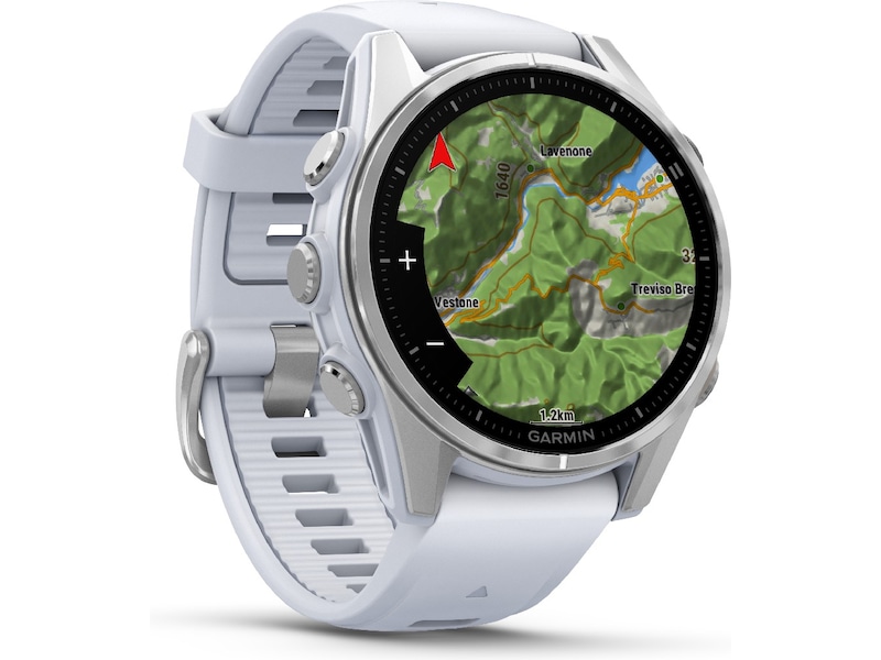 Garmin fenix 8 AMOLED 43mm GPS (stainless steel/whitestone) Smartklokker