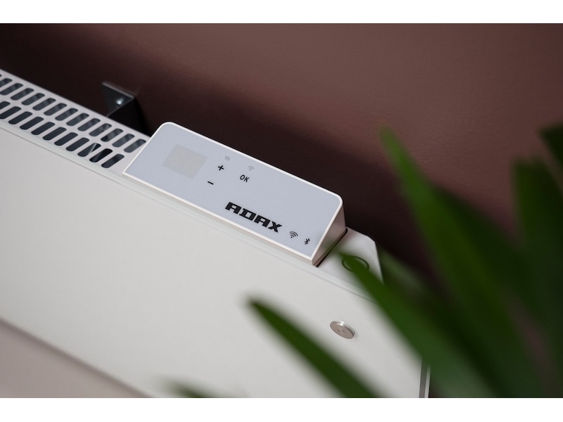 Adax Clea L WiFi panelovn glass lav 600W (hvit) Panelovner