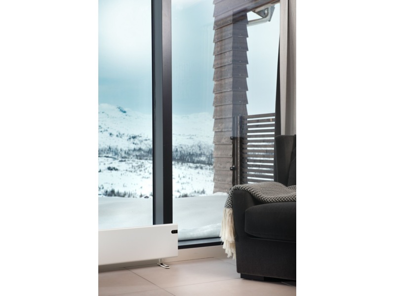 Adax Neo Basic Panelovn Low 800W (hvit) Panelovner