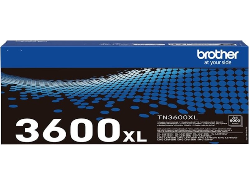 Brother toner TN3600XL Sort Lasertoner
