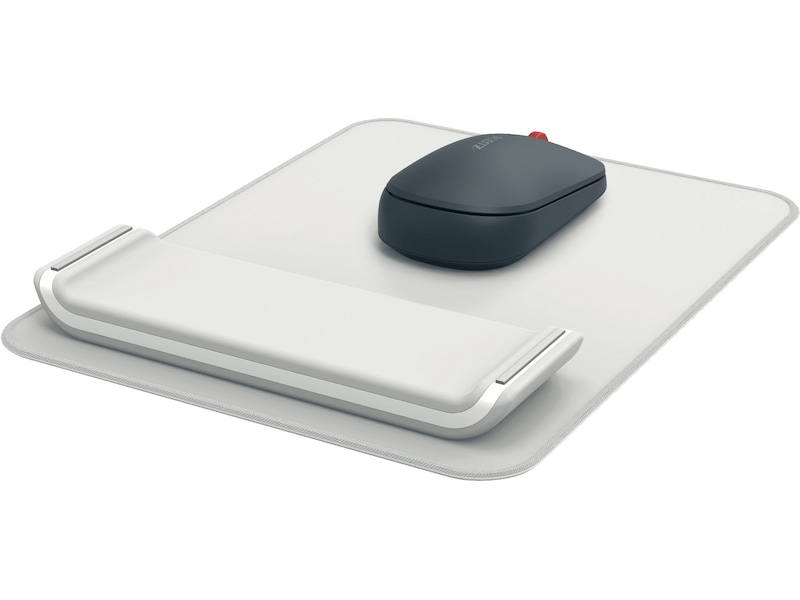 Leitz Ergo Musematte med Håndleddstøtte (lys grå) Håndleddstøtte