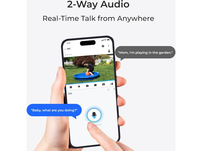 Reolink W430 Smart 4K Utendørs overvåkningskamera Overvåkningskameraer