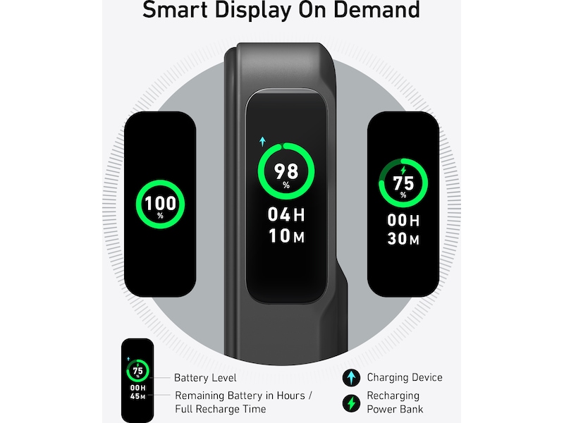 Anker MagGo Powerbank 10000mAh (sort) Powerbank