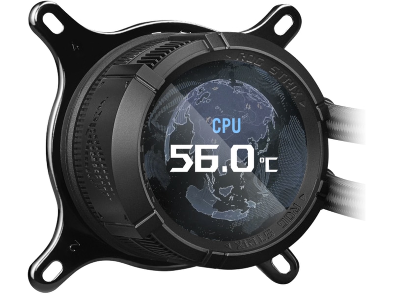 Asus ROG Strix LC III 360 ARGB LCD Kjøler (sort) CPU - Vannkjøling