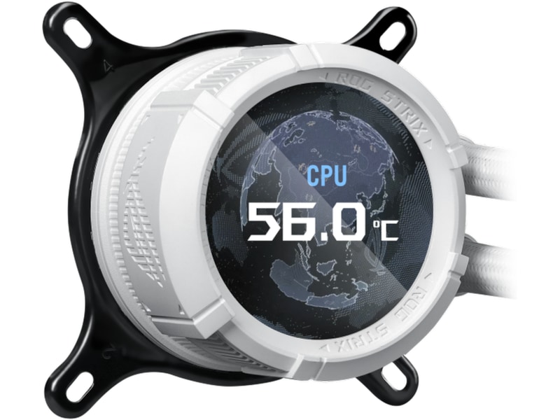Asus ROG Strix LC III 360 ARGB LCD Kjøler (hvit) CPU - Vannkjøling