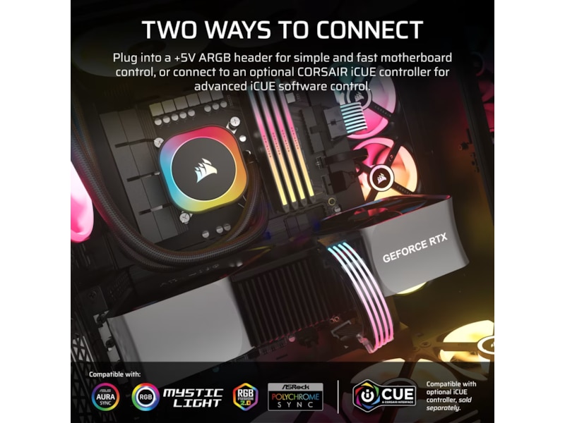 Corsair iCUE ARGB PSU Kabel Strips Tilbehør