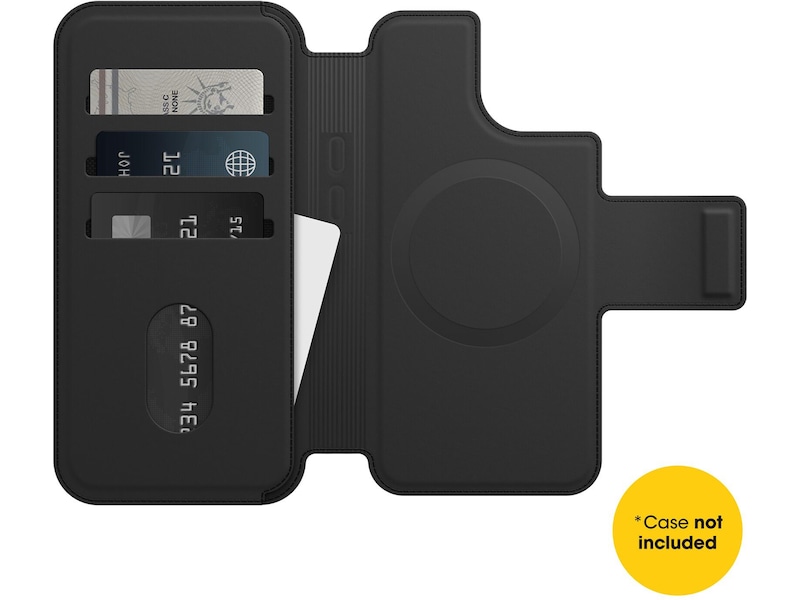 OtterBox iPhone 14 MagSafe Folio (sort) Deksel til mobiltelefon