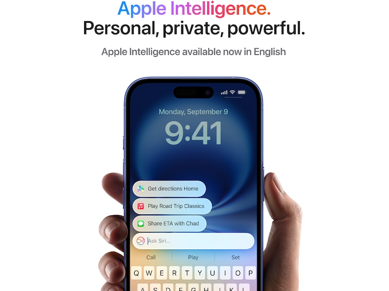 iPhone 16 Plus 256GB (sort) Mobiltelefoner