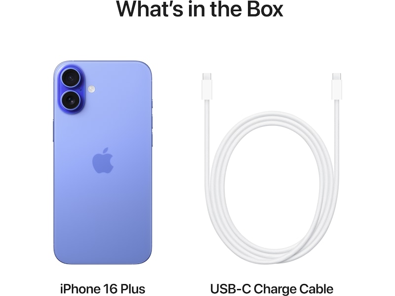iPhone 16 Plus 256GB  (ultramarin) Mobiltelefoner