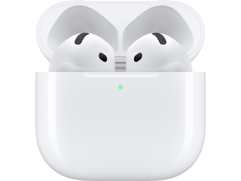 Apple AirPods 4 med Støyredusering trådløse ørepropper, In-Ear (hvit) Ørepropper