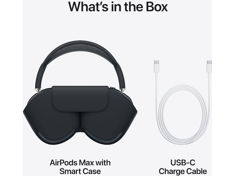 AirPods Max (2024) trådløse hodetelefoner, On-Ear (oransje) Hodetelefoner