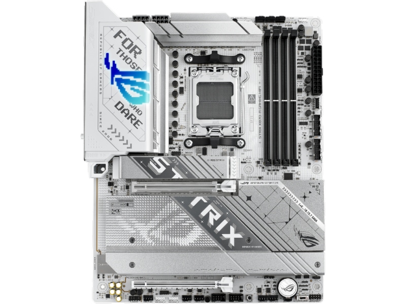 ASUS ROG Strix X870-A GAMING WIFI Hovedkort (hvit) AMD Socket