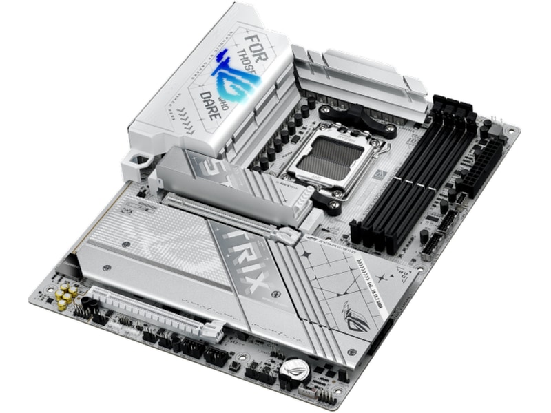 ASUS ROG Strix X870-A GAMING WIFI Hovedkort (hvit) AMD Socket