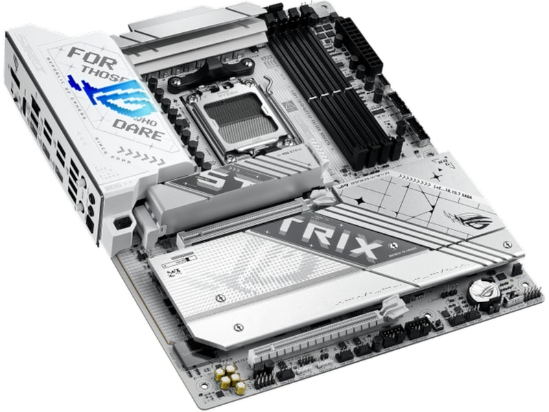 ASUS ROG Strix X870-A GAMING WIFI Hovedkort (hvit) AMD Socket