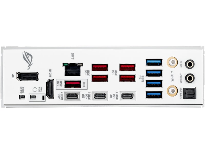 ASUS ROG Strix X870-A GAMING WIFI Hovedkort (hvit) AMD Socket