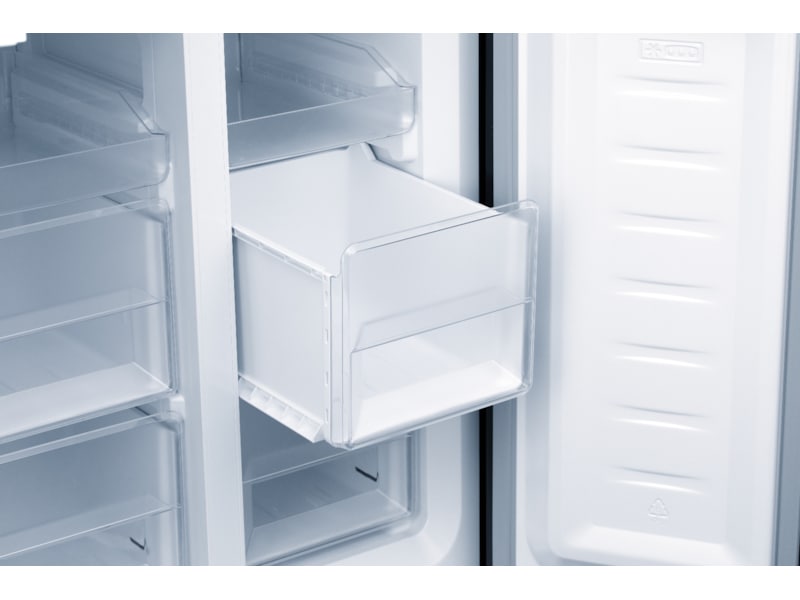 Avant MDR79DI1 Side-by-side kjøle- og fryseskap (sort) Side-by-side kjøleskap