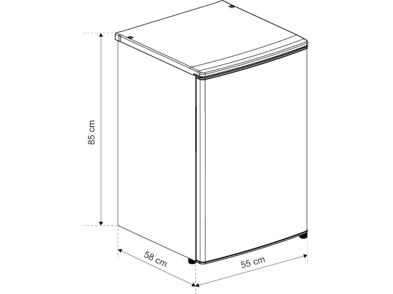 Avant BRD85WH1 kjøleskap (hvit) Kjøleskap