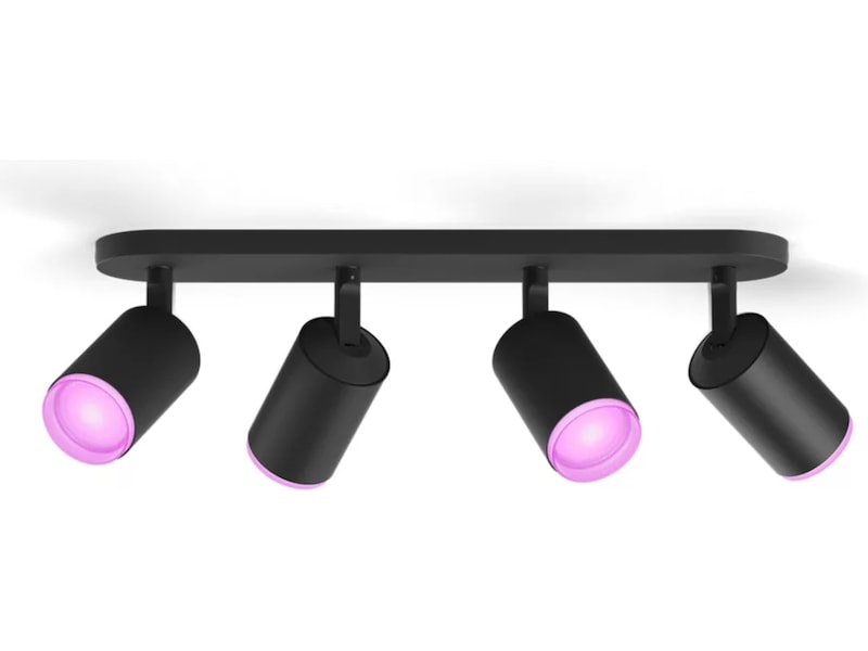 Philips Hue Firedobbelt Fugato-spotlight (sort) Taklampe