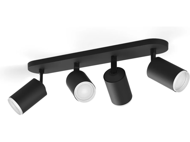 Philips Hue Firedobbelt Fugato-spotlight (sort) Taklampe