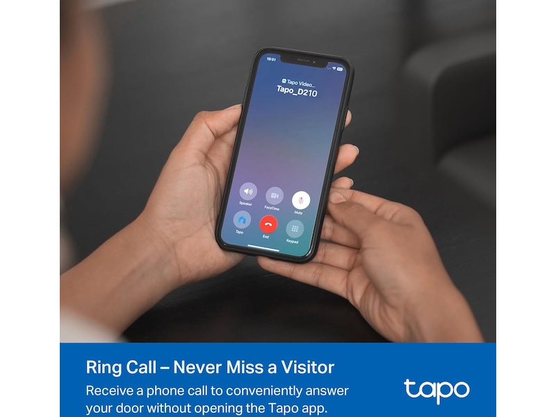 TP-Link Tapo D210 ringeklokke kamera Ringeklokker
